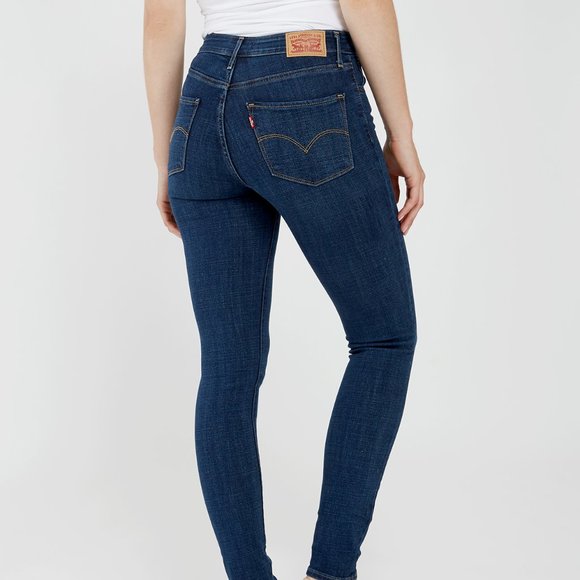 721 10 in HIGH WAIST SKINNY JEANS NWOT - Size 25 Blue Story - Picture 3 of 3